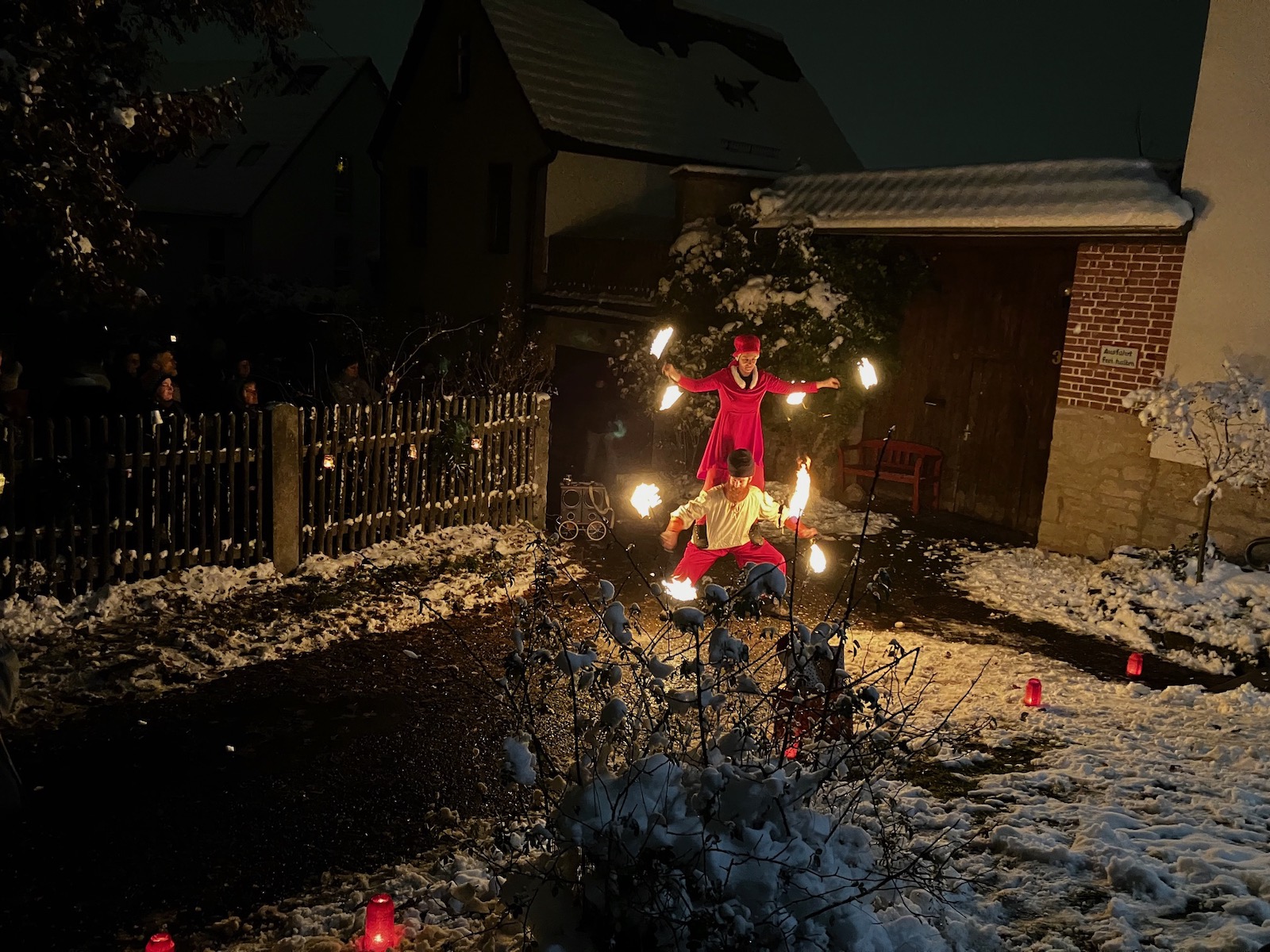 Feuershow Flammenzirkus