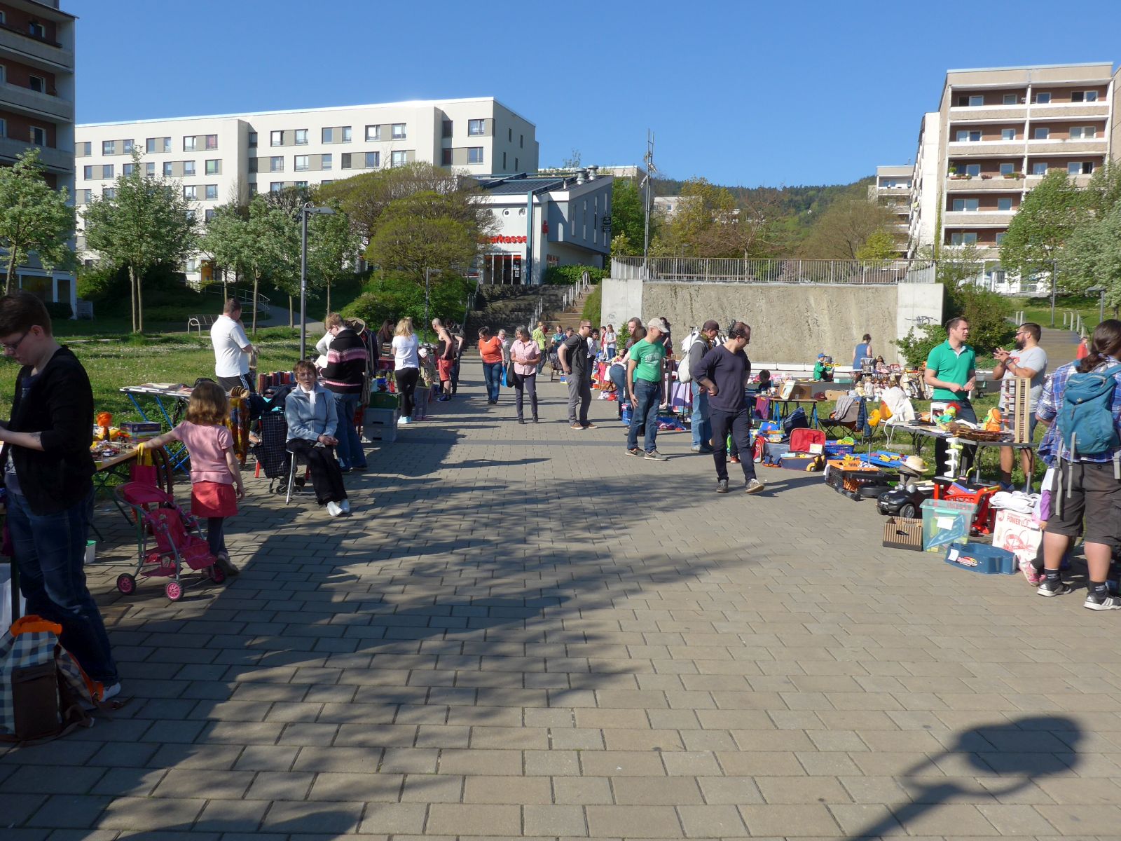 Tausch- und Trödelmarkt in Winzerla am 1. Juli