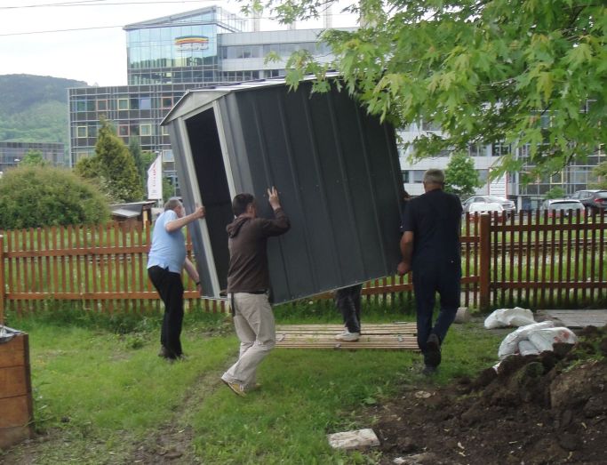 hütte läuft artikel