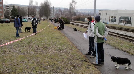 Stadtteilgarten 29.02.12 vermessung
