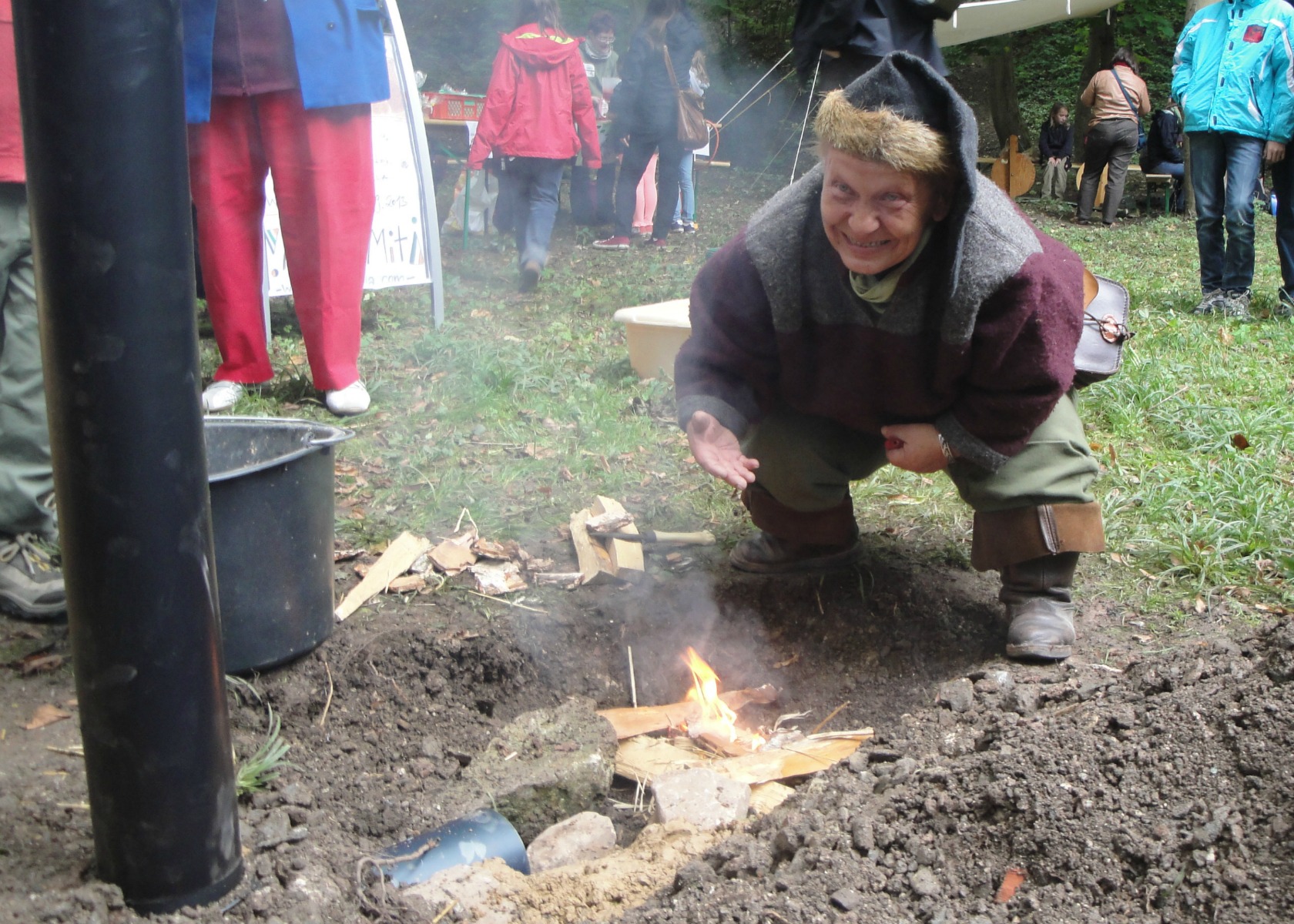 Jena Winzerla. 2. Kunst- und Holzwerkstatt 21.09.13