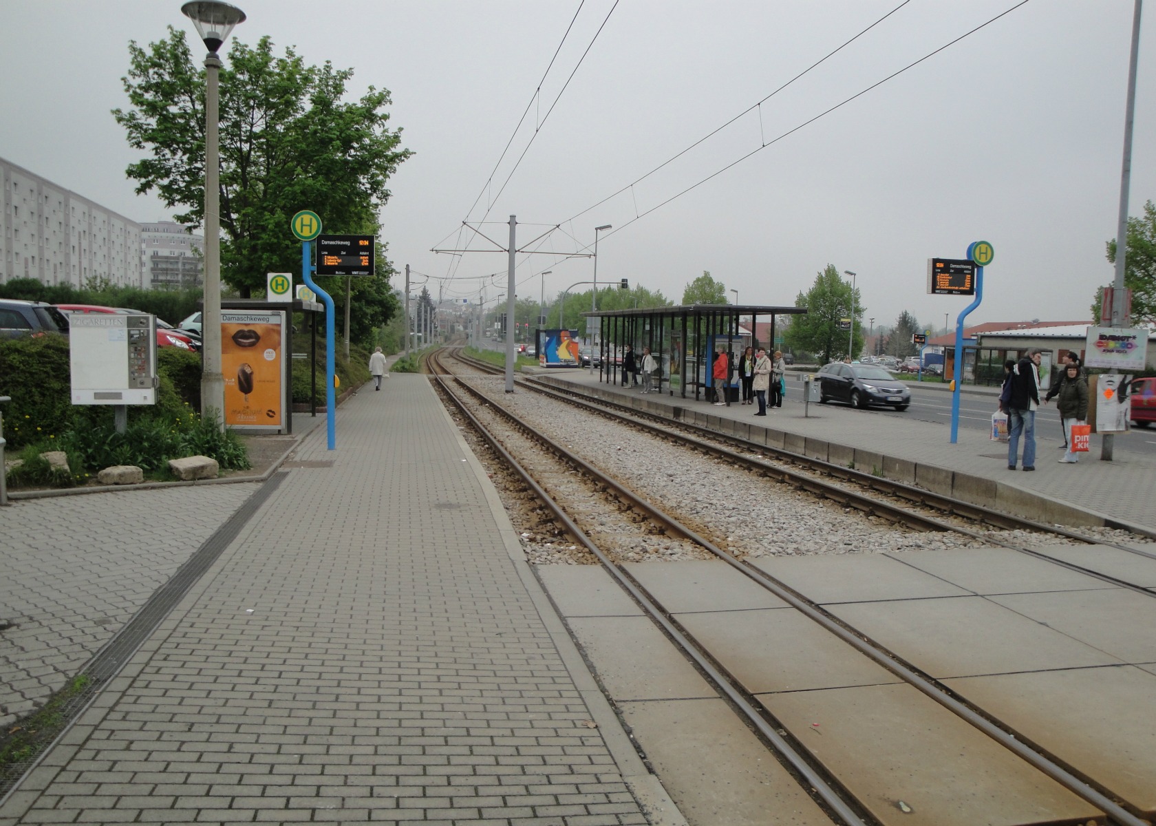 Jena Winzerla. Damaschkeweg