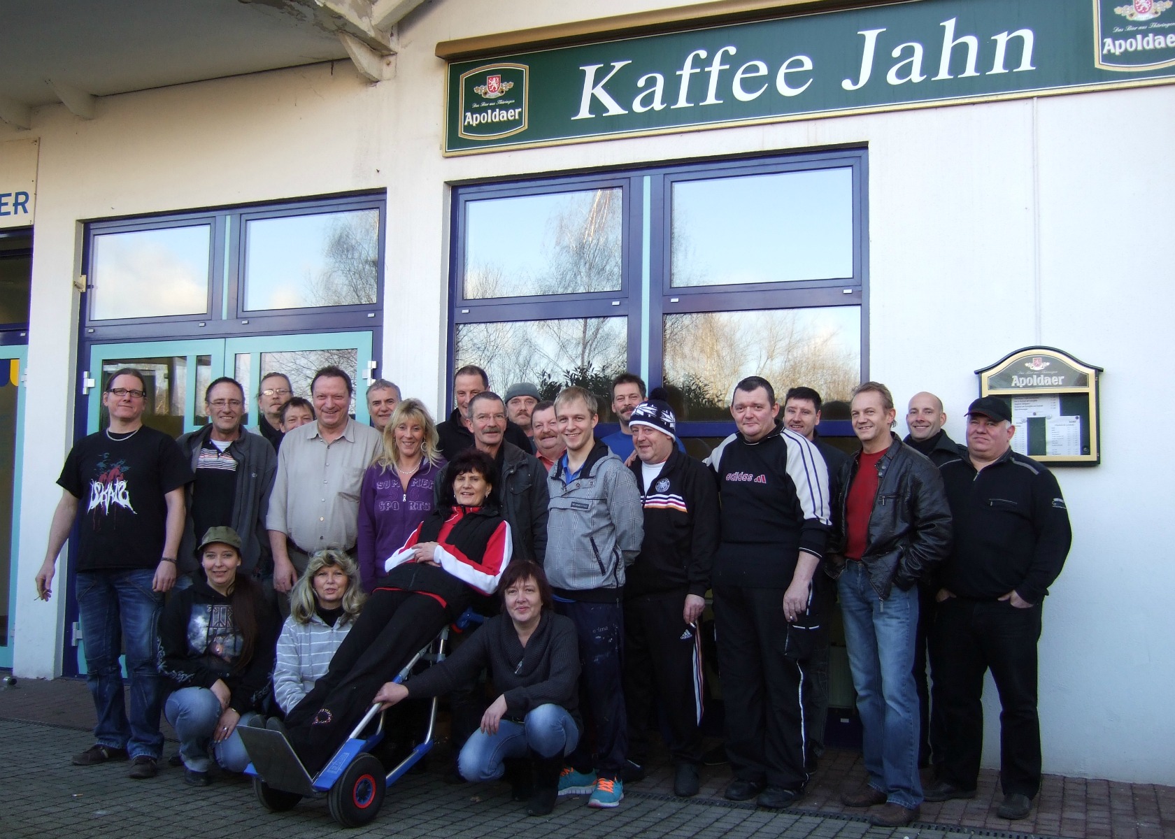 Jena Winzerla. Kaffee Jahn 14.01.12