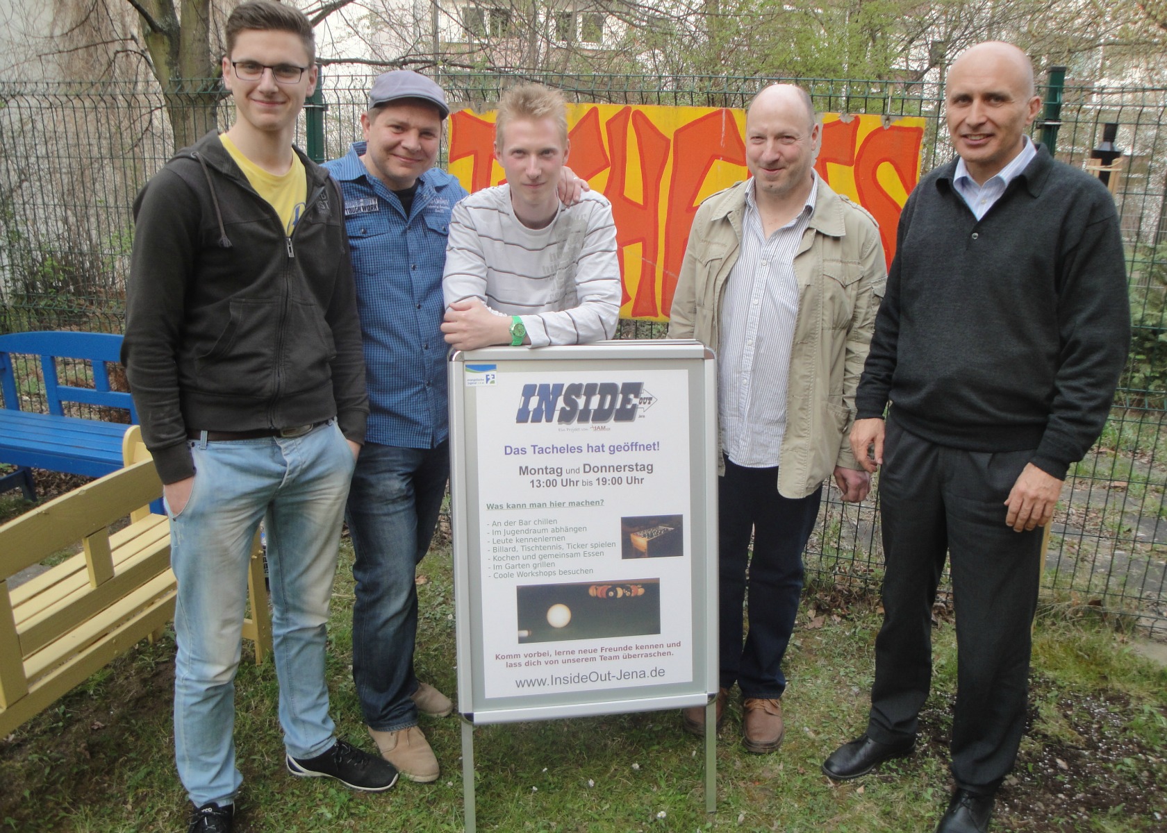 Jena Winzerla. Neustart Tacheles Inside Out Jena