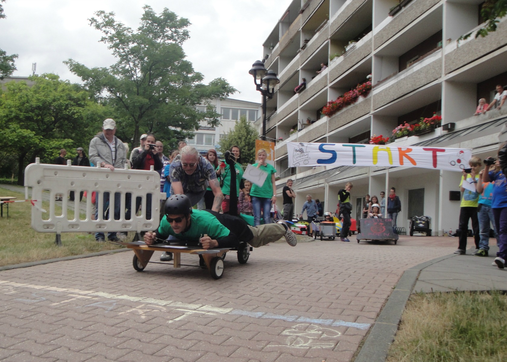 Jena Winzerla. 5. Seifenkistenrennen 21.06.14