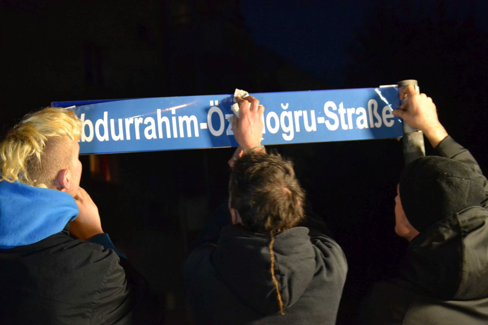 Jena Winzerla. Umbenennung Zielinski Straße