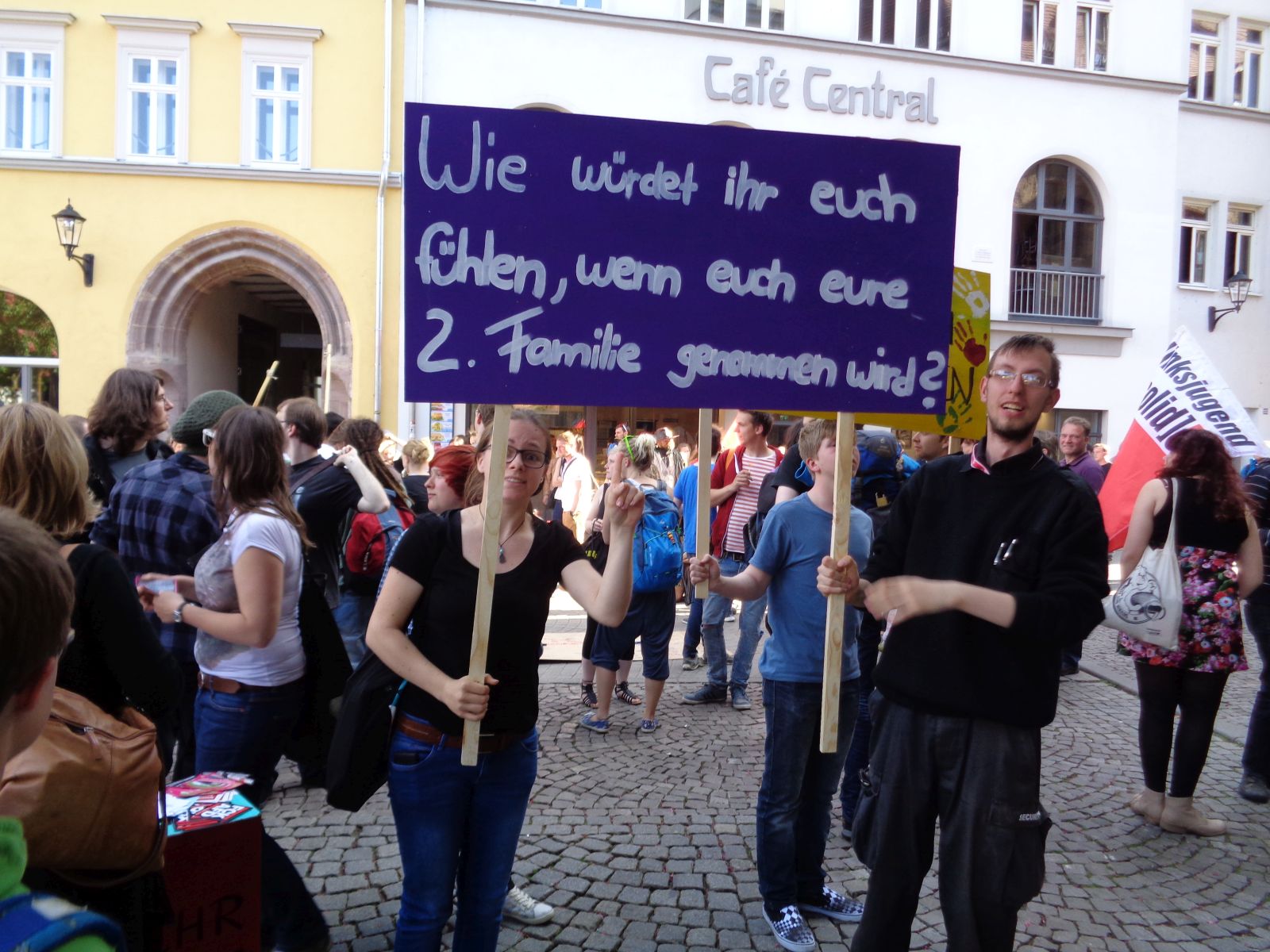 Protest gegen Kürzungen