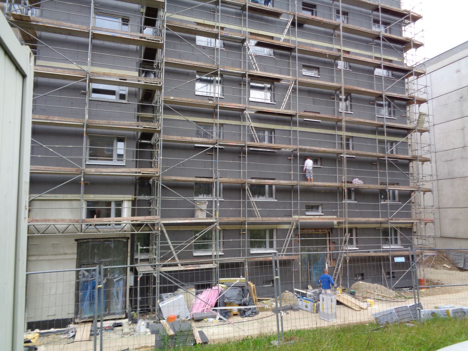 Jena Winzerla. Baustellen