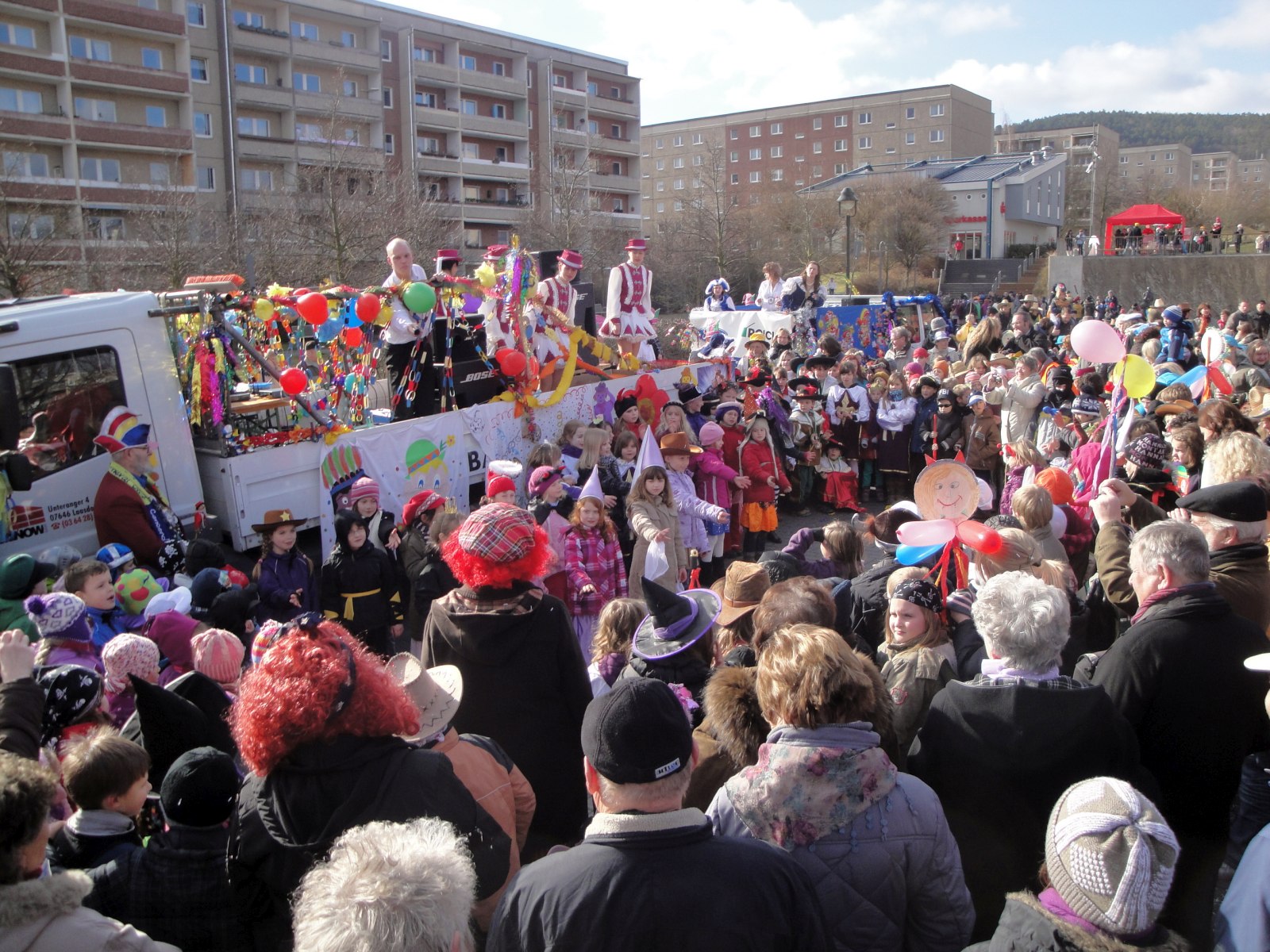 Jena Winzerla. Rosenmontag
