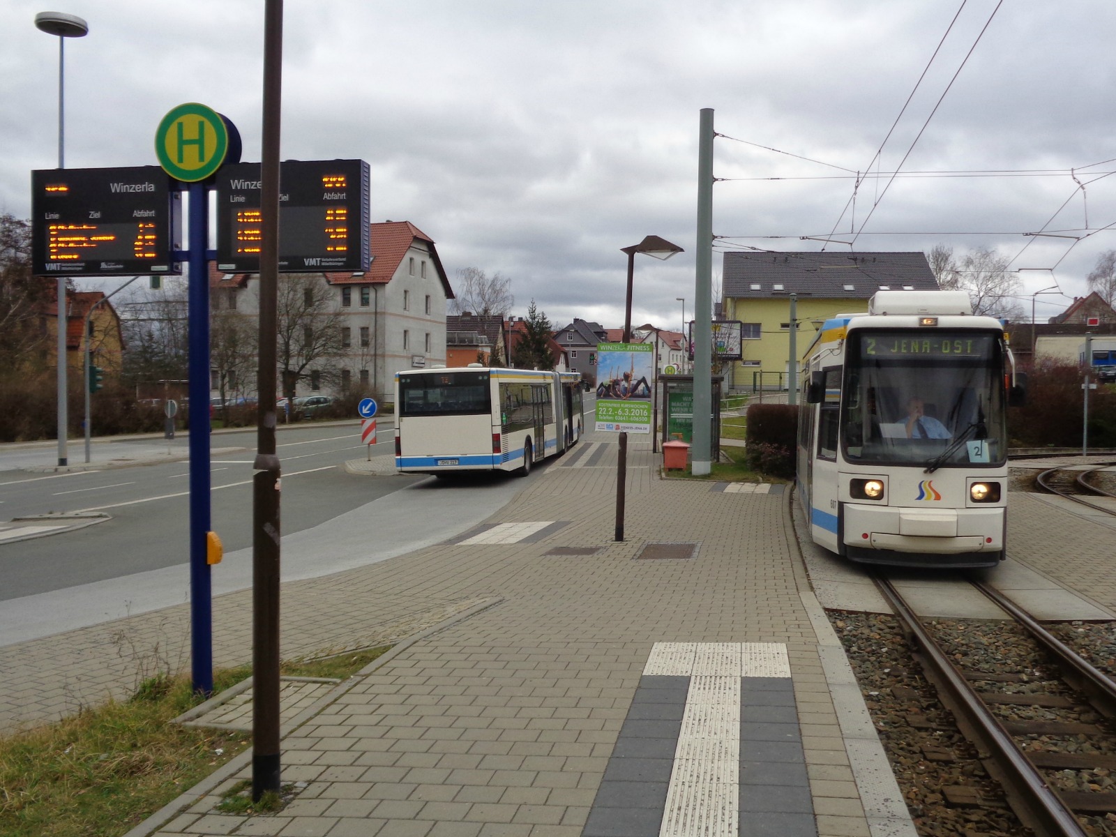 Jena Winzerla. Nahverkehrsumfrage