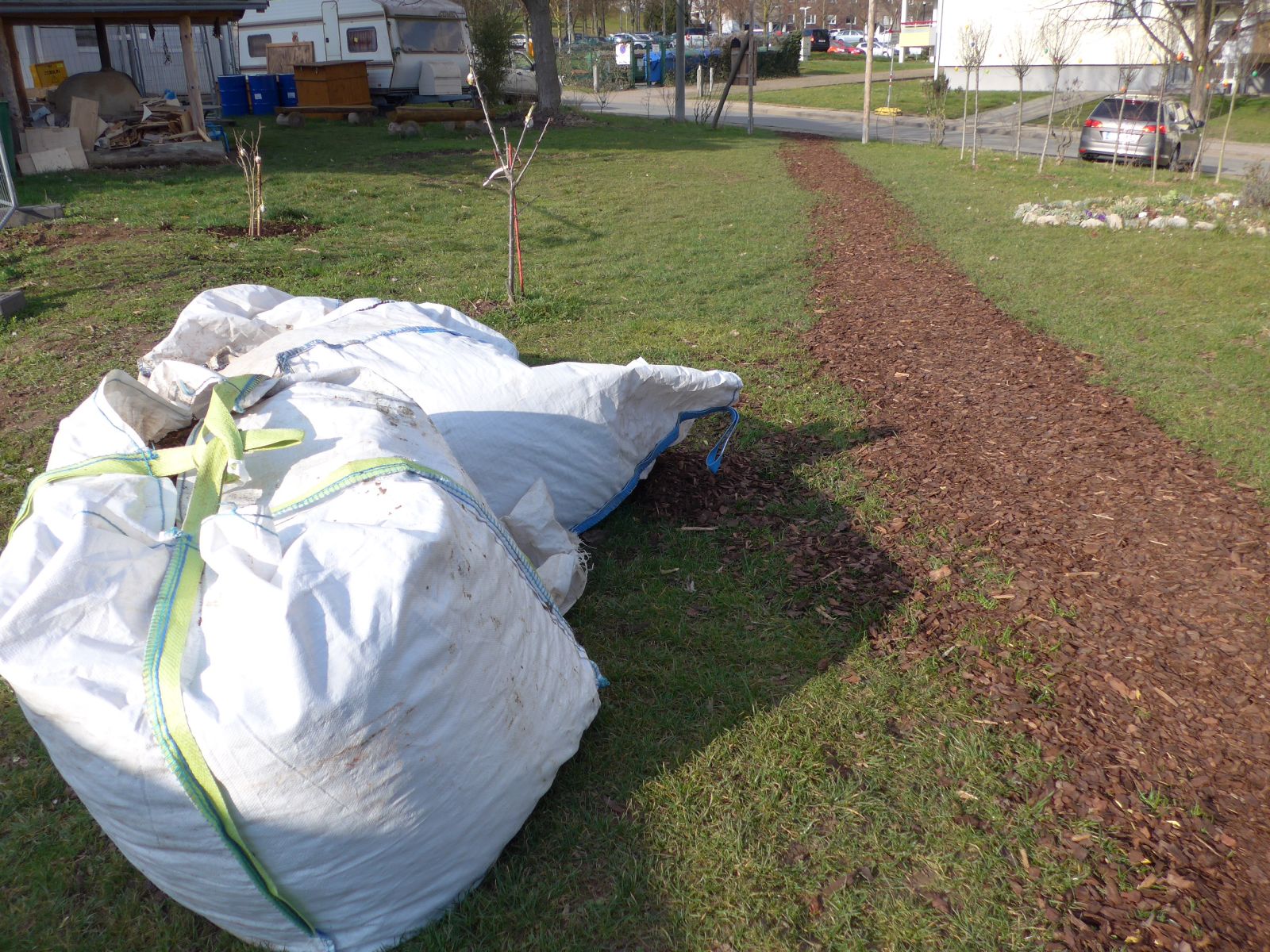 Jena Winzerla. Pflanzenspenden