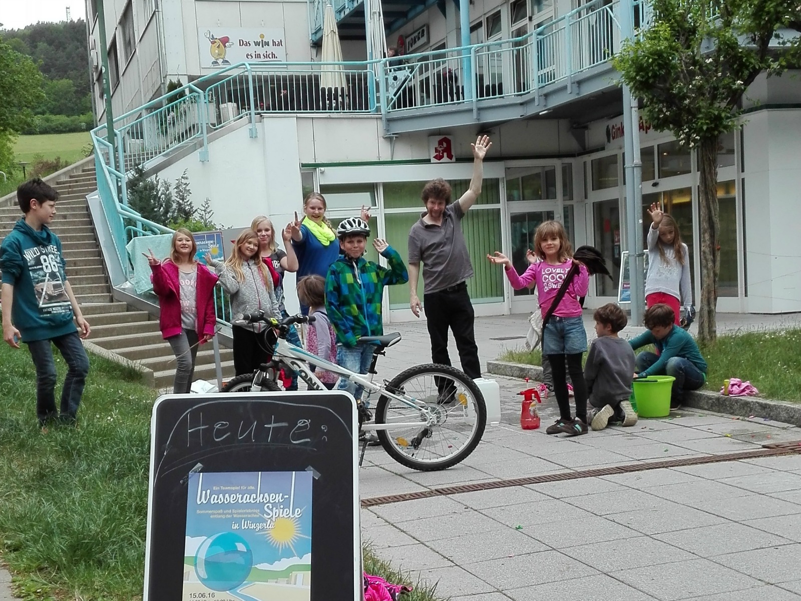 Jena Winzerla. Wasserachsenspiele