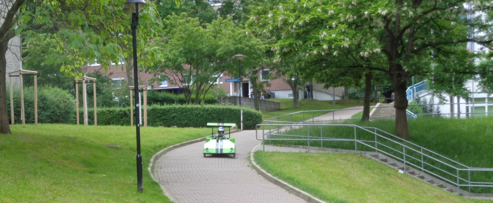 Jena Winzerla. Abgesagtes Seifenkistenrennen