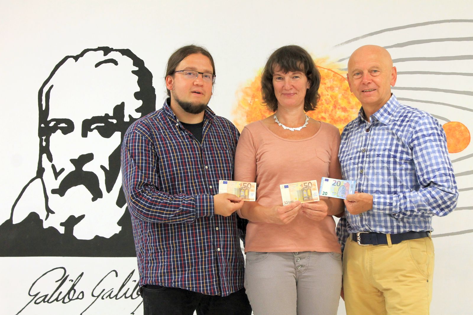 Jena Winzerla. Spende Galileoschule