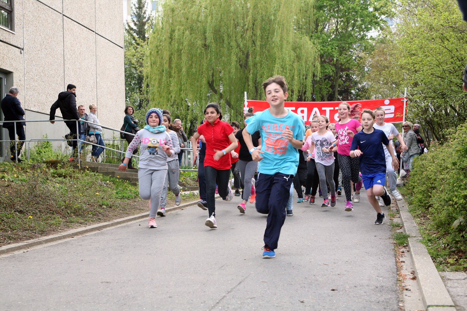Jena Winzerla. Spendenlauf