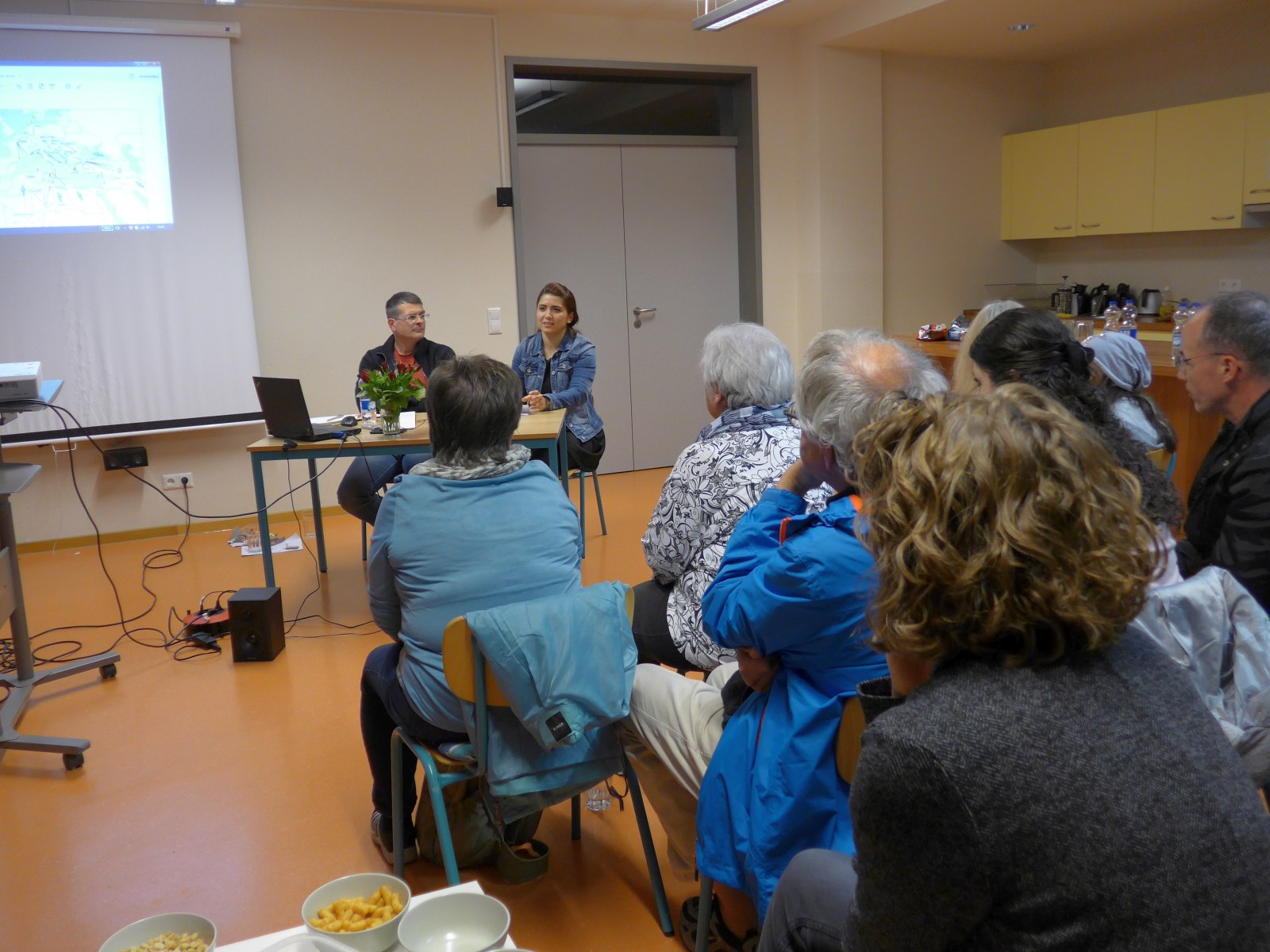 Jena Winzerla. Erzählcafé Haifaa