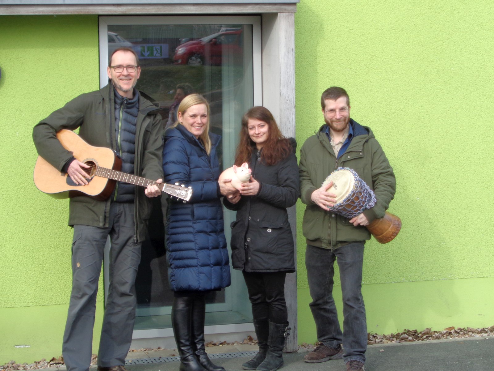 Jena Winzerla. Spendenübergabe