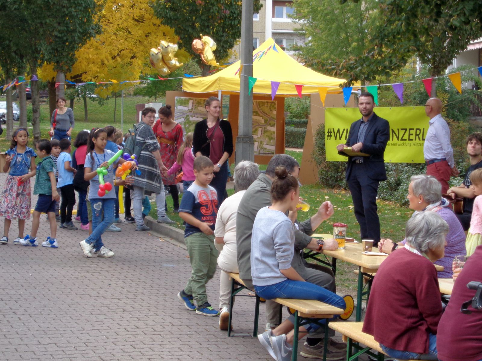 Jena Winzerla. gruppe f Abschlussfest