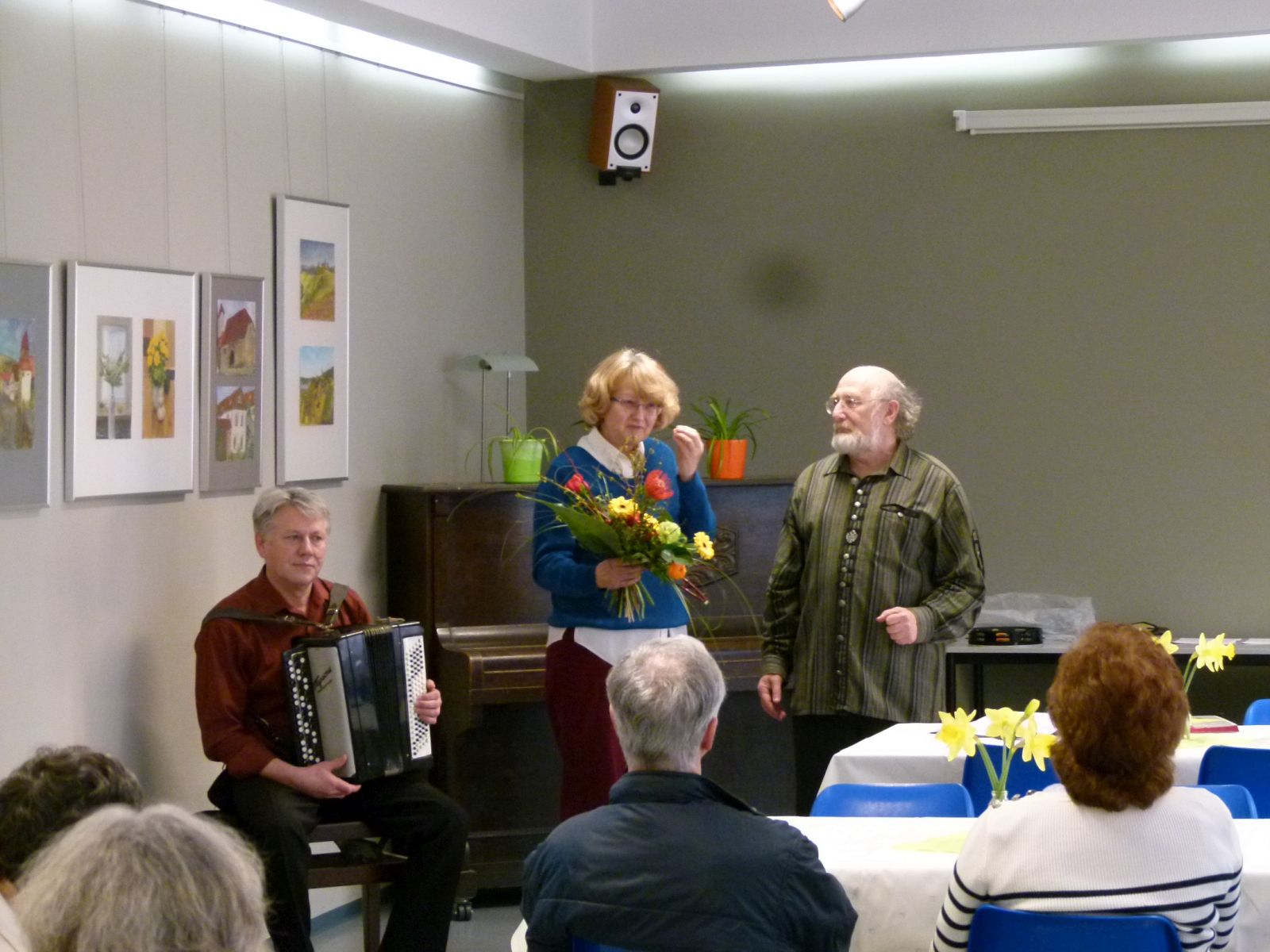 Jena Winzerla. Vernissage Berman Malkurs