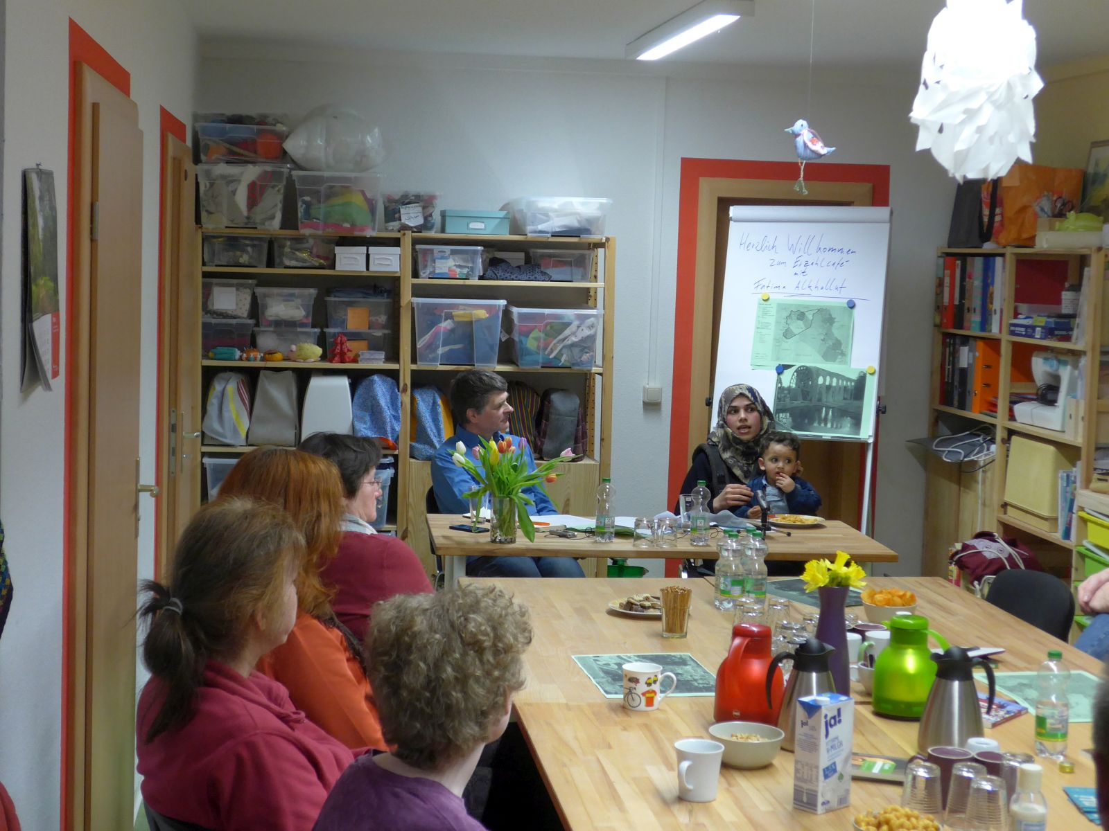 Jena Winzerla. Erzählcafé mit Fatima Alkhalluf