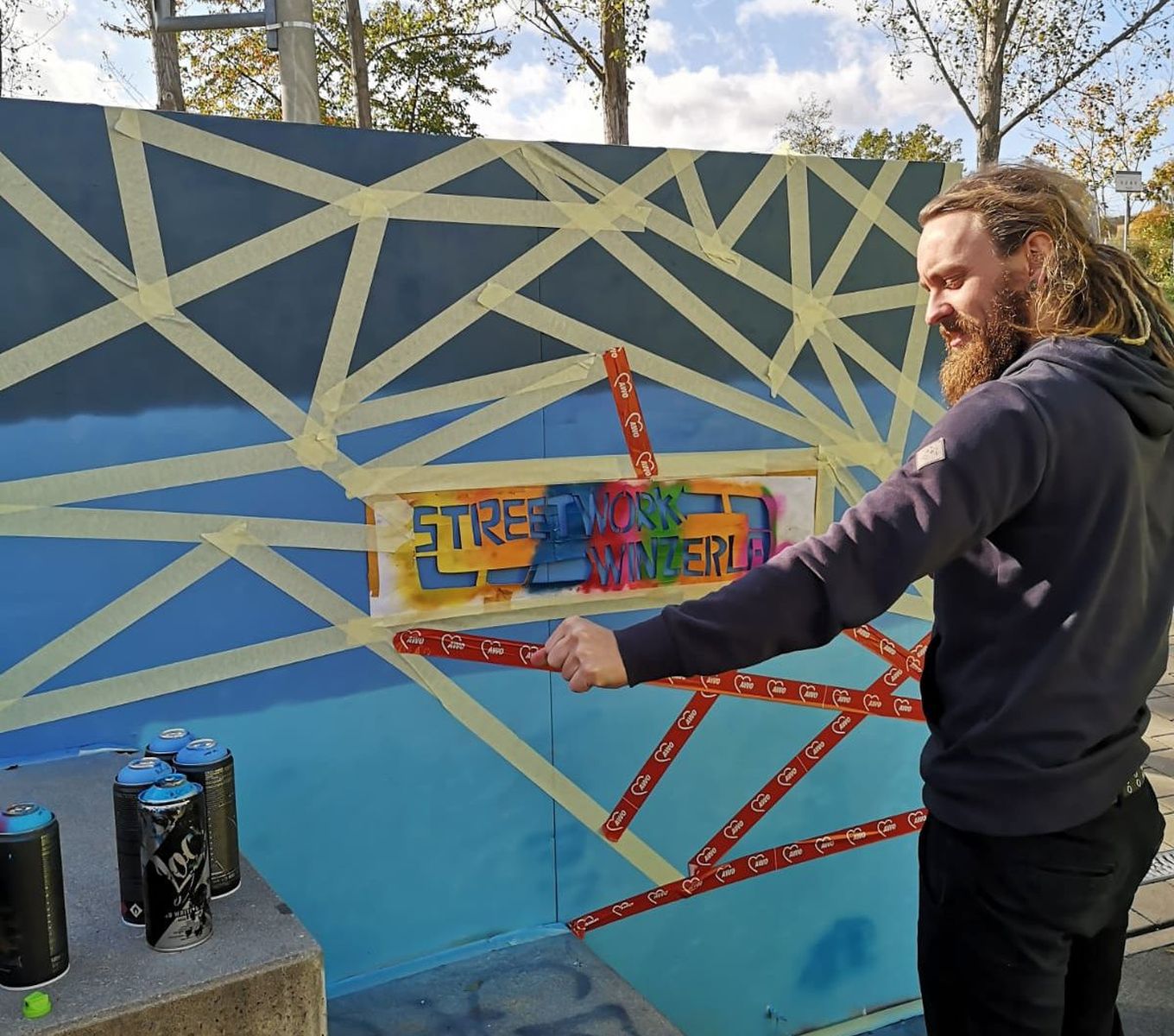 Jena Winzerla. Janne Kolkka Streetworker