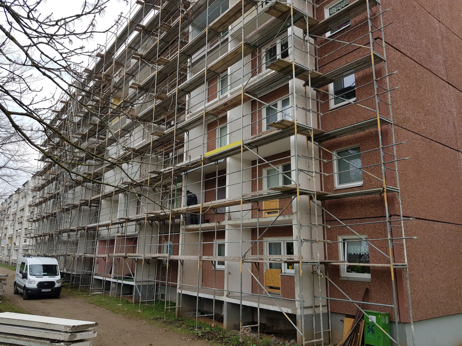 Jena Winzerla. Plattensanierung